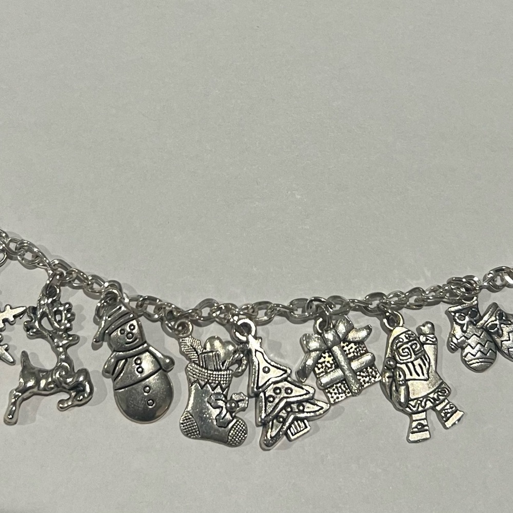 Silver Charm Bracelet